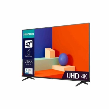 TV HISENSE 43A6K, 43 ", 3840x2160, DVB-T2/C/S2, HDMI 3, USB 2, Smart TV, black-2