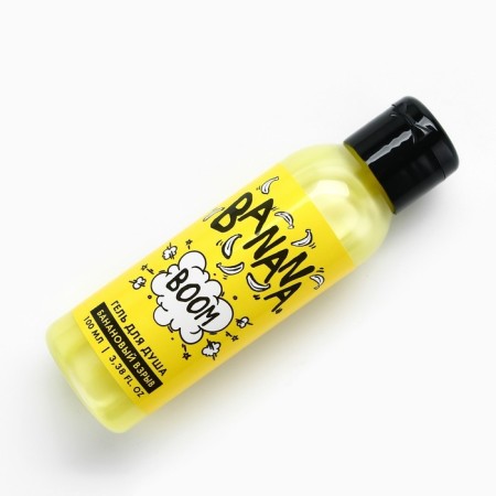 Гель для душа Banana BOOM, 100 мл, аромат банана, BEAUTY FOX-2