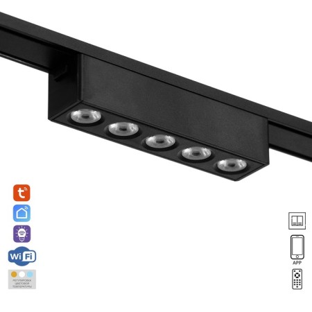 TRUKE LOOK ULTRA "Linza" LED 6W 3000K-5700k CRI90 Black 12.2x2.6x2.4cm