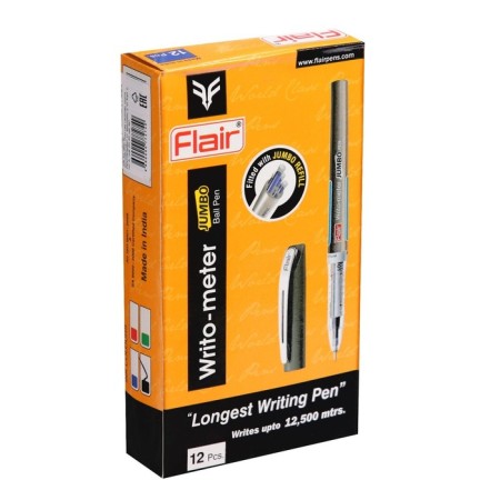 Ballpoint handle Flair Writo-Meter Jumbo, Knot-ILE 0.5 mm, (writes 12 km), black-1