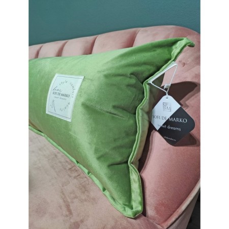 Pillow, size 32x90 cm, light green color-1