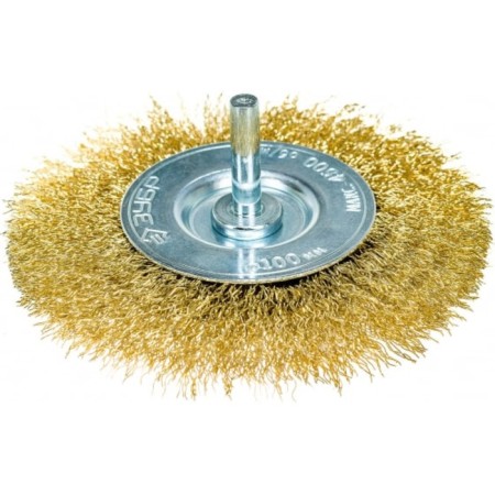 Brush Brush bison 3520-100_z02, disk, twisted, brass, steel, 0.3 mm, 100 mm 95452-3