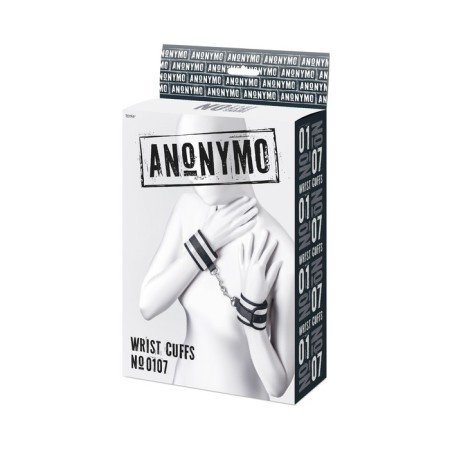 Anonymo handcuffs, polyester, 23.5 cm, silver color-8