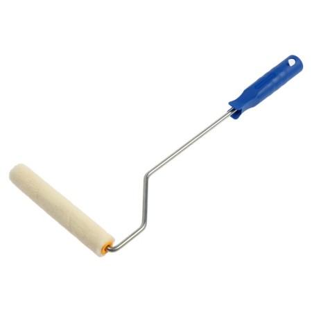 Mini-veil tundra, velor, 150 mm, handle d = 6 mm, d = 15 mm, pile 5 mm-2