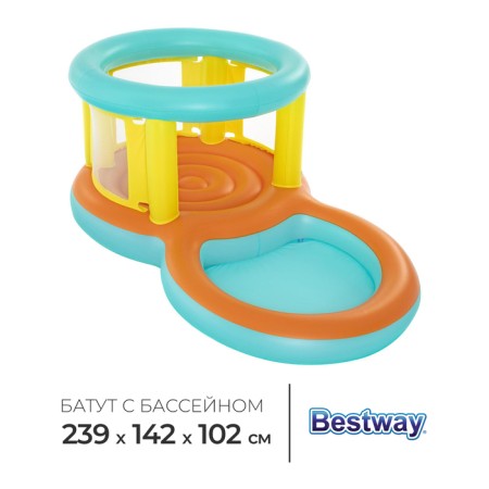 Batut inflatable with the JumpTopia basin, 239 x 142 x 102 cm, 52385 Bestway