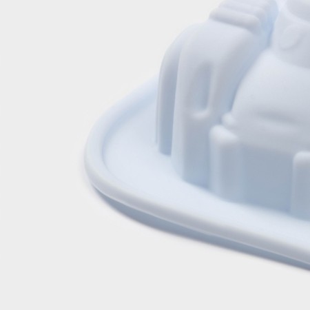 Baking uniform “Racing”, silicone, 29.5 × 27 cm, 6 cells (11.5 × 6.5 cm), color mix-3