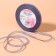 Brocade tape, 6 mm, 23 ± 1 m, purple color