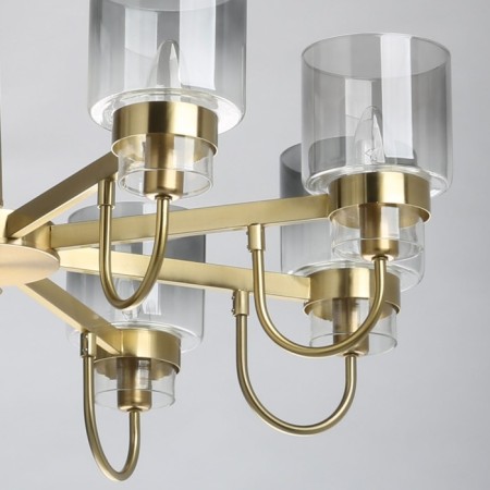 Ella chandelier, size 78x101x78 cm, 320W 8xe14-8