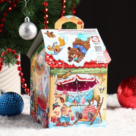 Gift box "Rest", house, 12 x 12 x 19 cm-1