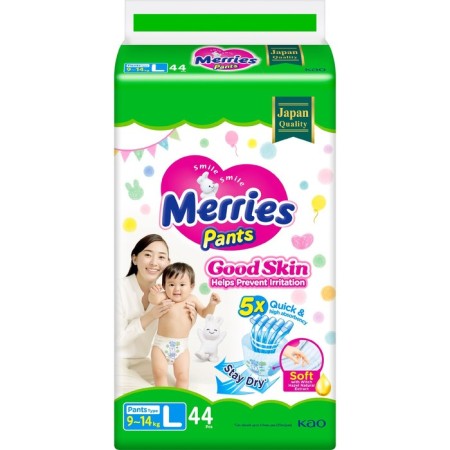 Merries Good Skin, L 9-14 kg, 44 pcs-2