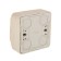 Side switch BA10-001D, 10 A, 1 key, external, pine color