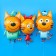 Foil ball 36 ’’ “Three cats. Korzhik ", figure, 1 pc. packaged