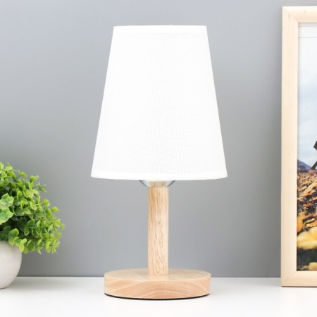 Bordeaux table lamp E27 40W white 14x14x30 cm Risalux