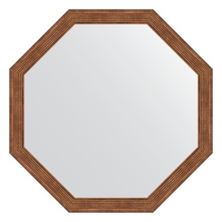 Mirror in the baguette frame, dry reed 51 mm, 69x69 cm