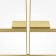 Ceiling light MayToni Mod278CL-L50G3K, LED, 50W, 85x60x13 cm, 2250lm, color gold