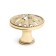 Handle button tundra RK116GP, color gold