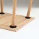 Square kitchen table, 800*800, sonoma oak