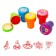 Printing color "princesses", set of 5 pcs.