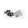 Connector T-shaped, piercing type, under two wires 0.5-0.75 mm2, black, set 5 pcs