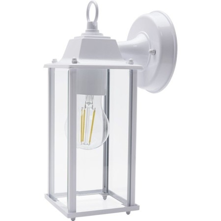 Sadovo-park lamp Feron PL201, IP44, E27, 60 W, 117x150x285 mm, white color
