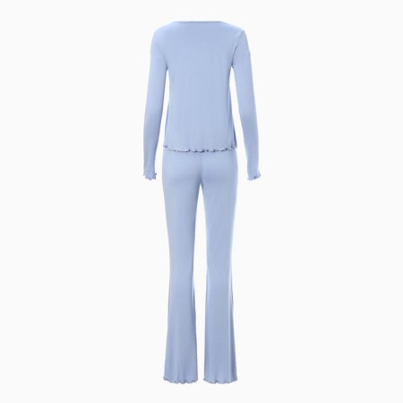 Kit (jumper, trousers) female minku, color of blue river 48-11