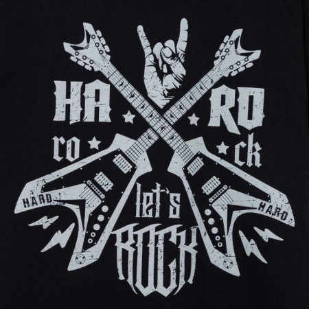 Male T -shirt "Rock" p. 56, black-5