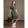 Women's dress, size 46, khaki color