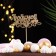 Topper give beautifully "beloved wife, hearts" on the suspension, gold