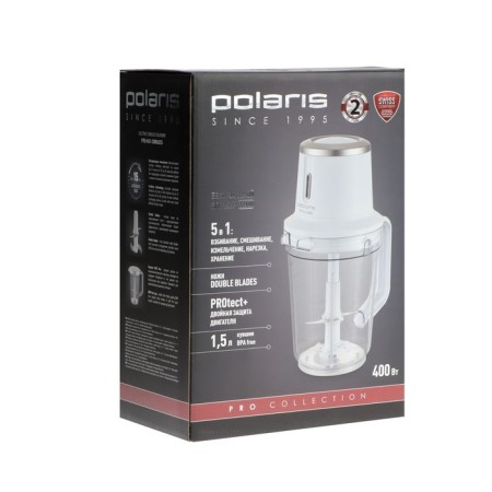 POLARIS PTB 0435, stationary, 400 watts, 1.5 l, white-8