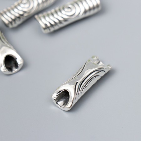 Busina for creativity Metal "Spiral" silver G470B705 1x2.8 cm-1
