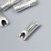Busina for creativity Metal "Spiral" silver G470B705 1x2.8 cm