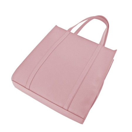 Women's bag (B2853-09550) genuine leather, pink, 1x210x36 cm-1