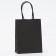 Craft package black, round handle, 15 x 12 x 6 cm, 120 g