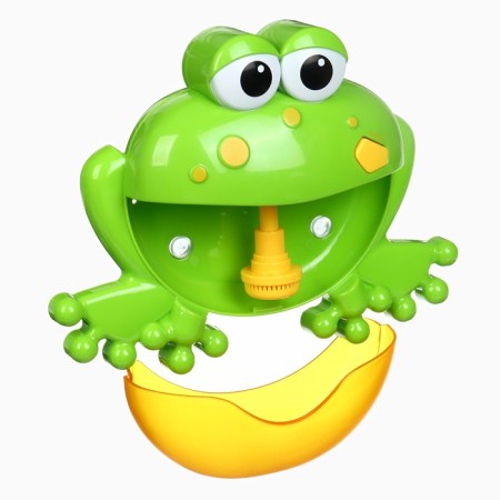The bath toy "Frog", bubbles, on suction cup-9