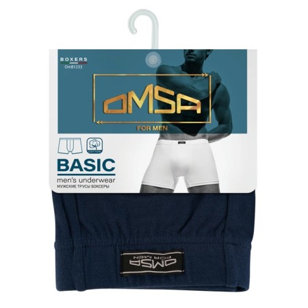 Men's panties Omsa 1233, size 44, color Blu Scuro-2
