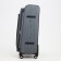 Big suitcase 28 ", lightning department, code castle, 4 wheels, outer pocket, gray color.