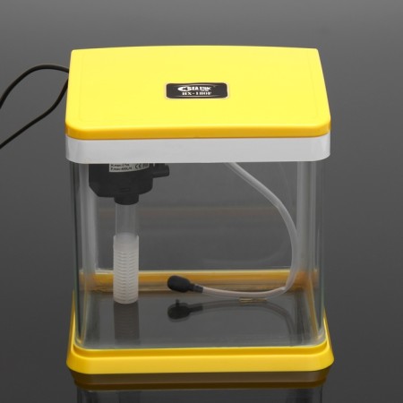 The Seastar HX-180F Aquarium includes: LED lamp, filter, 3.5 l, yellow-1