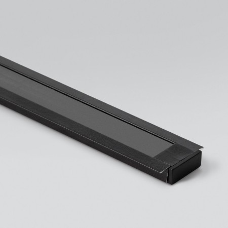Built-in aluminum profile for Elektrostandard, LL-2-ALP007, 2 m, black color-1