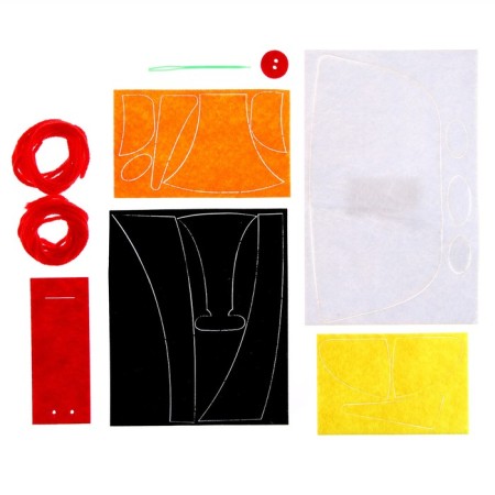 Set for creativity "Cool cars": creating a backpack made of felt and engraving-2