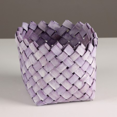 Kashpo wicker, d14khn11.5cm, lilac
