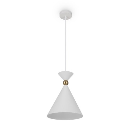 Suspended lamp Freya Fr5392PL-01W Moth, 250x250x1820 mm, E27, 1x60W, white color-2