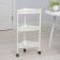 Floor Floor 3-sector Keeplex Light, on wheels, color white cloud