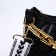Bag Cross-Bodi with a zipper, black color