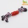 Training cable toy "Lollipop", mix of flowers