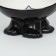 Ceramic “Kisa” bowl on the stall-lapcs 200 ml 13 x 12 x 8 cm, black