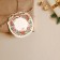 Schildik decorative for the gift "Patterned Wreath", 10 x 10 cm, New Year