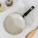 STON SIGN, D = 17 cm, plastic handle, anti -stick coating, beige color