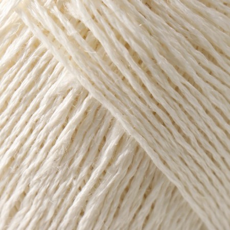 Yarn "Lenon" 100% linen 330m/100g (205 white)-2