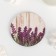 Hot souvenir stand "Blooming lavender" d = 9 cm