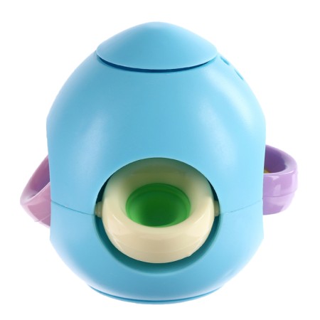Developing toy "Rocket" with a spinar, color mix